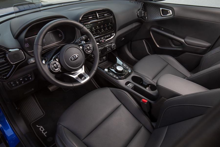 Интерьер Kia Soul EV (SK3) 2019 года  (EU) (фото 12 из 44)